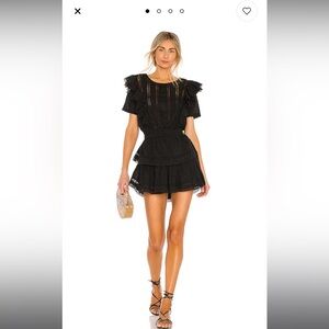 Natasha Love Shack Fancy Dress in Black